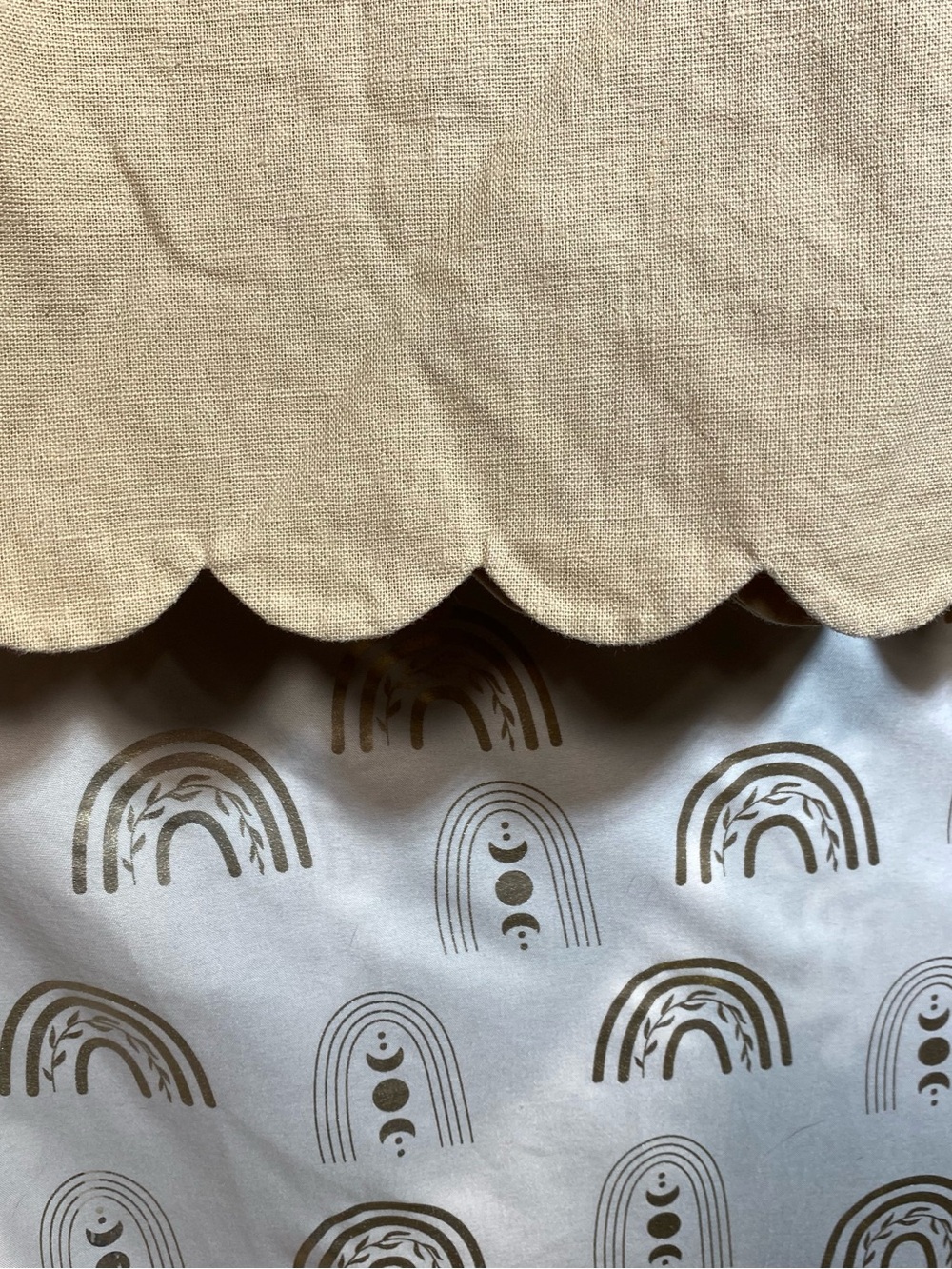 J. Crew Beige Lined Skirt with Elastic Waist - Picture 5 of 11